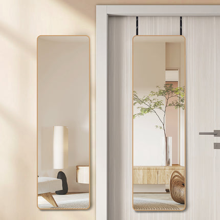Yezi 120cm Wall Mounted Full Length Mirror Door Hanging-1973193505610272775