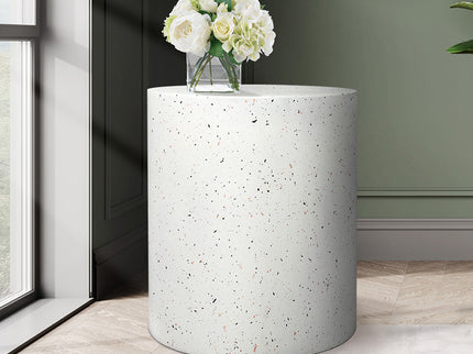 Levede Side Table Terrazzo Round End-1910113299723325447