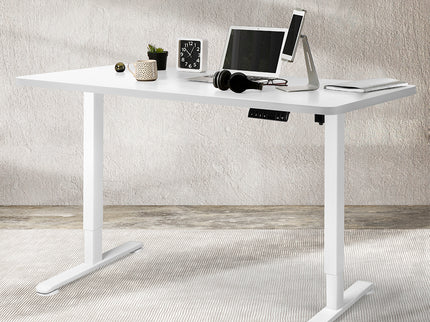 Levede Motorised Standing Desk Height 120cm White 800x 1.5MM-1942353111213543431