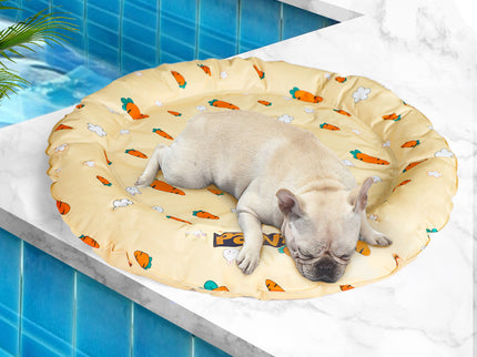PaWz Pet Cool Gel Mat Cat Bed Dog Bolster L Large-1864184516315320327