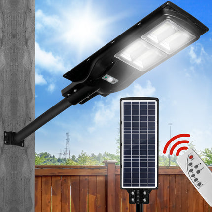 Solar Sensor LED Street Lights Flood 120W-1973193952781799431