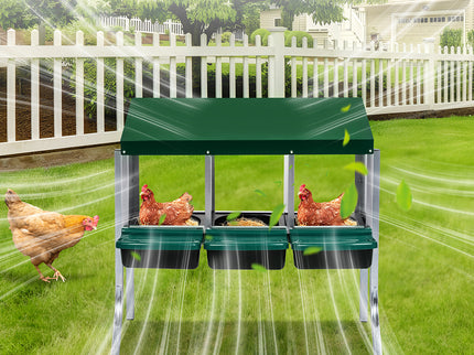Pawz Chicken Hen Coop Hutch-1910112271405813767