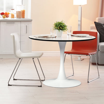 Levede Dining Table Kitchen 4 Person White-1973194083396620295