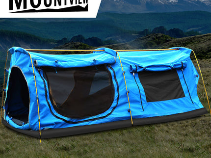 Mountview King Single Swag Camping Swags Blue-1864184689355526151