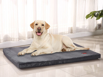 PaWz Pet Bed Foldable Dog Puppy Beds Grey Large-1910113141728088071