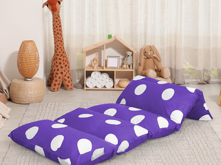 Dreamz Foldable Mattress Kids Pillow Purple Large-1864184488507084807