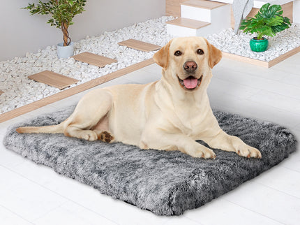 PaWz Dog Mat Pet Calming Bed Memory L Charcoal Large-1864184529011478535