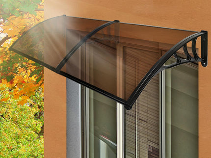 Mountview Window Door Awning Outdoor 1M X 2.4M Brown 1x2.4M-1886651038455435271