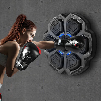 Centra Punching Box With 12OZ Boxing Glove Black-1973193423108313095