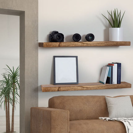 Levede 2Pcs Floating Shelves Wall Mounted Large-1954802947061846023