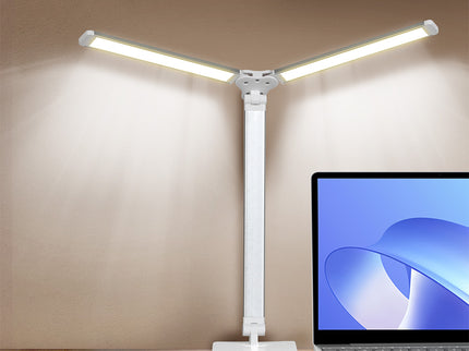 Emitto Double Head Desk Lamp LED Light Eye Caring USB-1910149778541514759