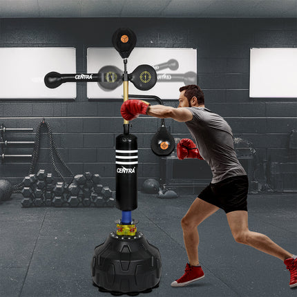 Centra Boxing Speed Ball Free Standing Punching Bag Reflect Reaction Training-1973193422554664967