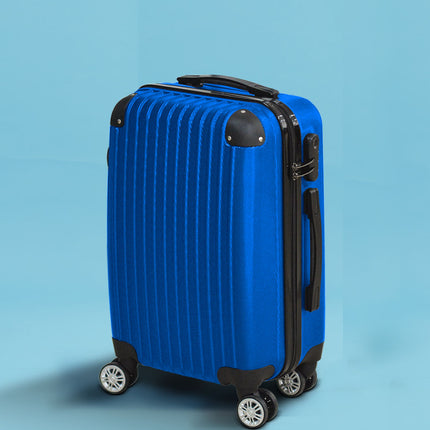 Slimbridge 28" Travel Luggage Suitcase Blue-1973193753187454983