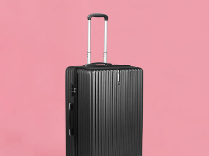 Slimbridge 20" Carry On Luggage Suitcase Black 20 inch-1864184361881047047