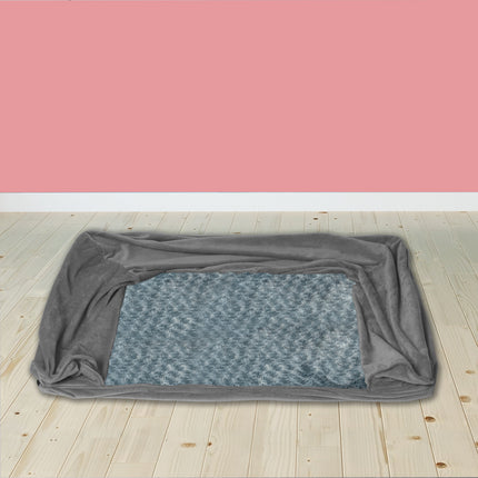 PaWz Pet Bed Sofa Dog Bedding Soft Warm XXL Cover Grey Cover XX-Large-1975420446065168391