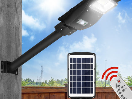 Solar Sensor LED Street Lights Flood 30W-1864184389773168647
