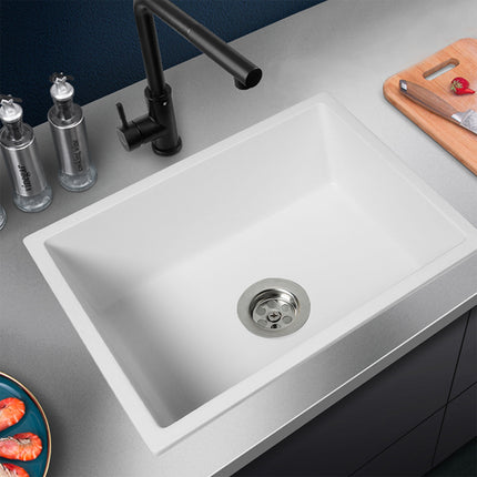 Granite Kitchen Sink Laundry Stone Sinks White-1973193933953568775