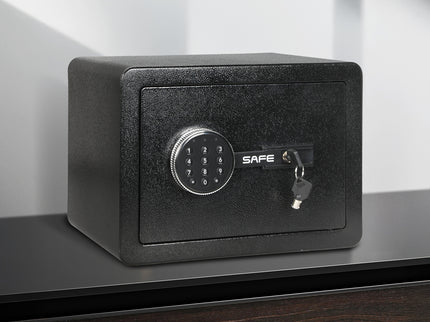13.8L Digital Security Safe Box Password Key Lock Cash-1954802455472640007