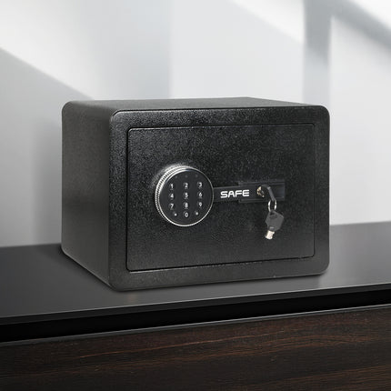 13.8L Digital Security Safe Box Password Key Lock Cash-1954802455472640007