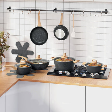 Toque 16-Piece Non Stick Cookware Set Kitchen Fry Pan-2011971112979795975