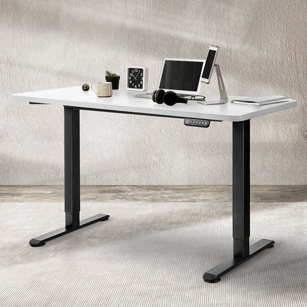 Levede Motorised Standing Desk Adjustable 120cm White 800x 1.5MM-1973193821600747527