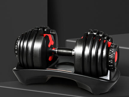 Centra 24kg Adjustable Dumbbell Set Home Gym-1954802366062661638