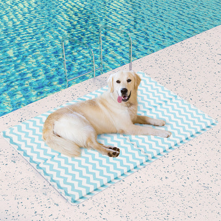 Pawz Pet Cooling Mat XL Blue-1973193492314329095