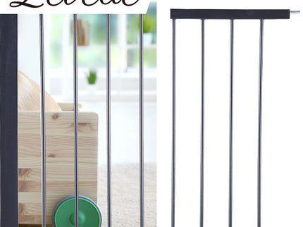 Levede Baby Safety Gate Adjustable Pet Black 30cm Extension-1910113187701854215
