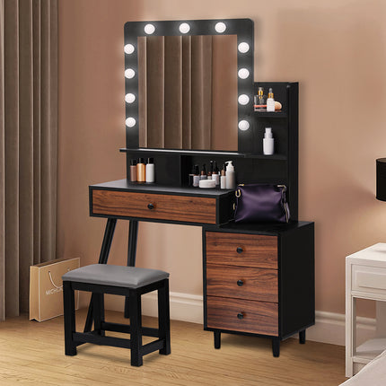 Levede Dressing Table Stool Set-1975420333905285127