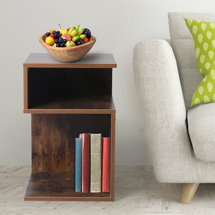 Levede 2x Bedside Tables Wood Side End Oak-1864184439047852039