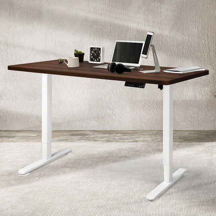 Levede Motorised Standing Desk Height 120cm Walnut 800x 1.5MM-1975420505846583303