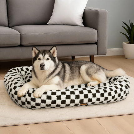 Pawz Dog Bed Calming Pet Plush Bed Soft Washable Bed-2011971122647666695