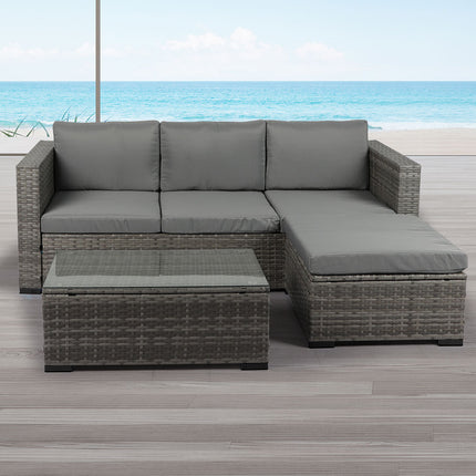 Levede 5pcs Outdoor Sofa Set Patio Furniture-1975420436753813511