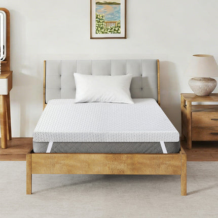 Dreamz Dual-Layer Memory Foam Mattress Topper 10cm-2017004948813910023