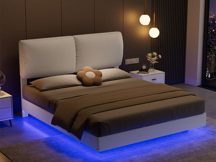 Levede Double Floating Bed Frame-1910112229768957959