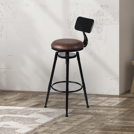 Levede 1x Industrial Bar Stools Kitchen-1973194045417197575