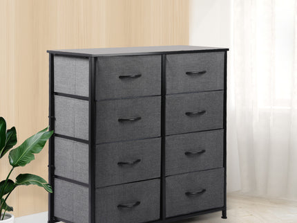 Levede Storage Cabinet Tower Chest Dark Grey-1917016725627473927