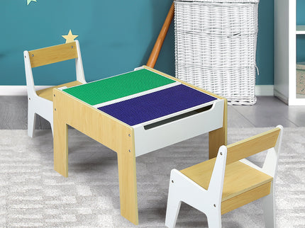 BoPeep Kids Table And Chairs Lego Building-1864184327483559943