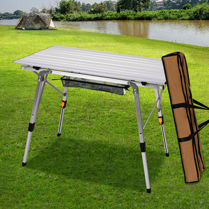 Levede Camping Table Roll Up Folding-1975420368927723527