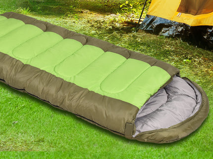 Mountview Sleeping Bag Outdoor Camping Green-1894516812897456135