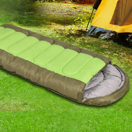 Mountview Sleeping Bag Outdoor Camping Green-1894516812897456135