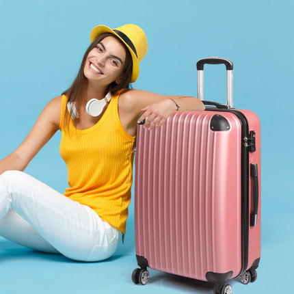 Slimbridge 24" Luggage Suitcase Code Rose Gold-1973193752780607495