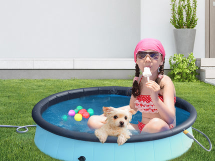 Pawz Folding Dog Swimming Pool-1910112250874695687