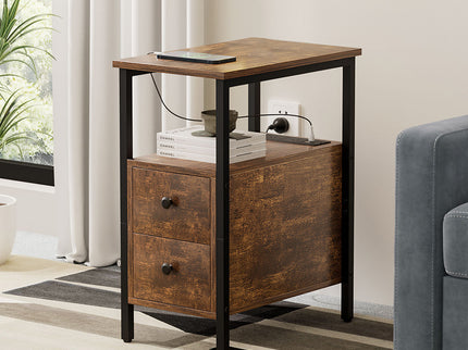 Levede Side Table Narrow Coffee End Table-1910112271066075143