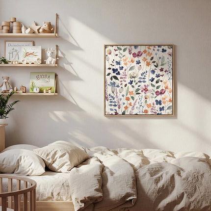 Yezi Floral Canvas Wall Art Print Modern Clarity Fadeless Bedroom Home Decor-2050056773037068295