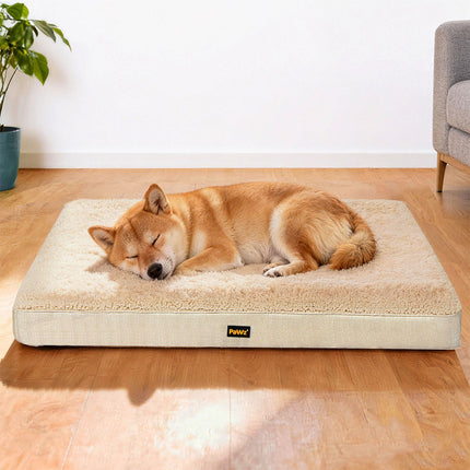 Pawz Dog Bed Soft Pet Mat Cushion Removable Washable-2029387292292026375