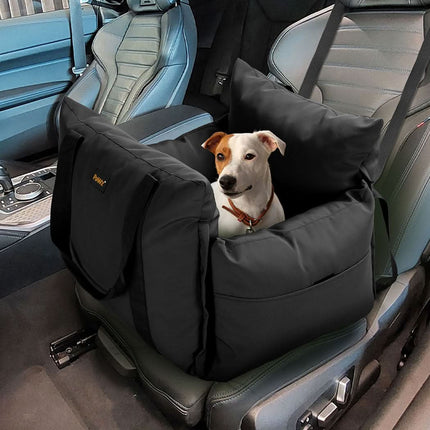PaWz Dog Car Seat Booster Belt Black-1954802576029519879