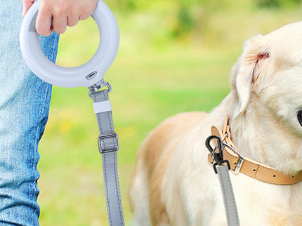 PaWz LED Dog Leash Lead Walking Rope White-1864184546812104711
