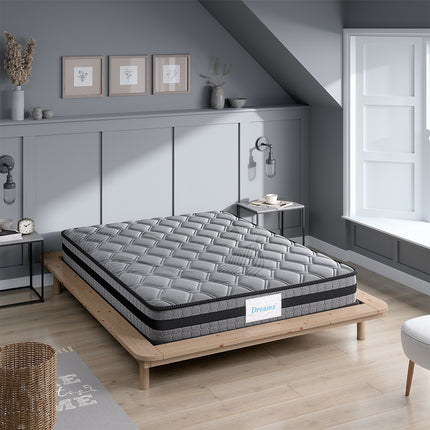 Dreamz Spring Mattress Bed Pocket Egg Queen-1954802851914059783