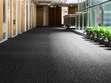 Marlow 20x Carpet Tiles 5m2 Box Heavy Black-1910113061616881670